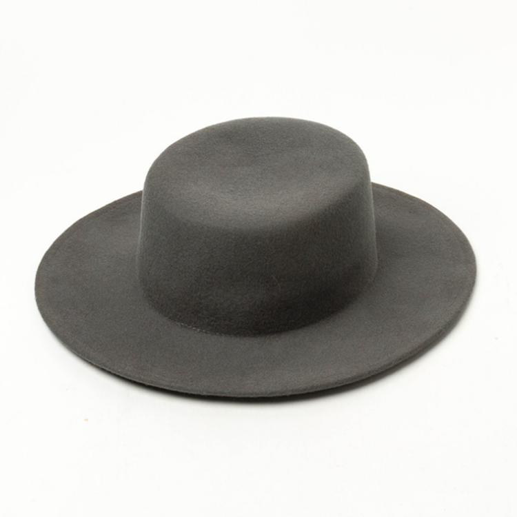 Multi-Color Classic Plain Blank Wide Brim Fedora Hat Custom Winter Felt Panama for Travel Fashionable Winter Accessory